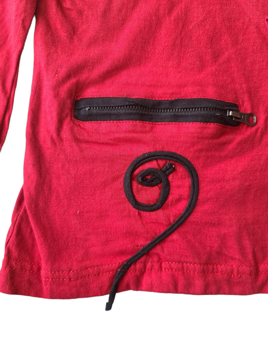 Rave futuristic cybery2k top - zimfriperie