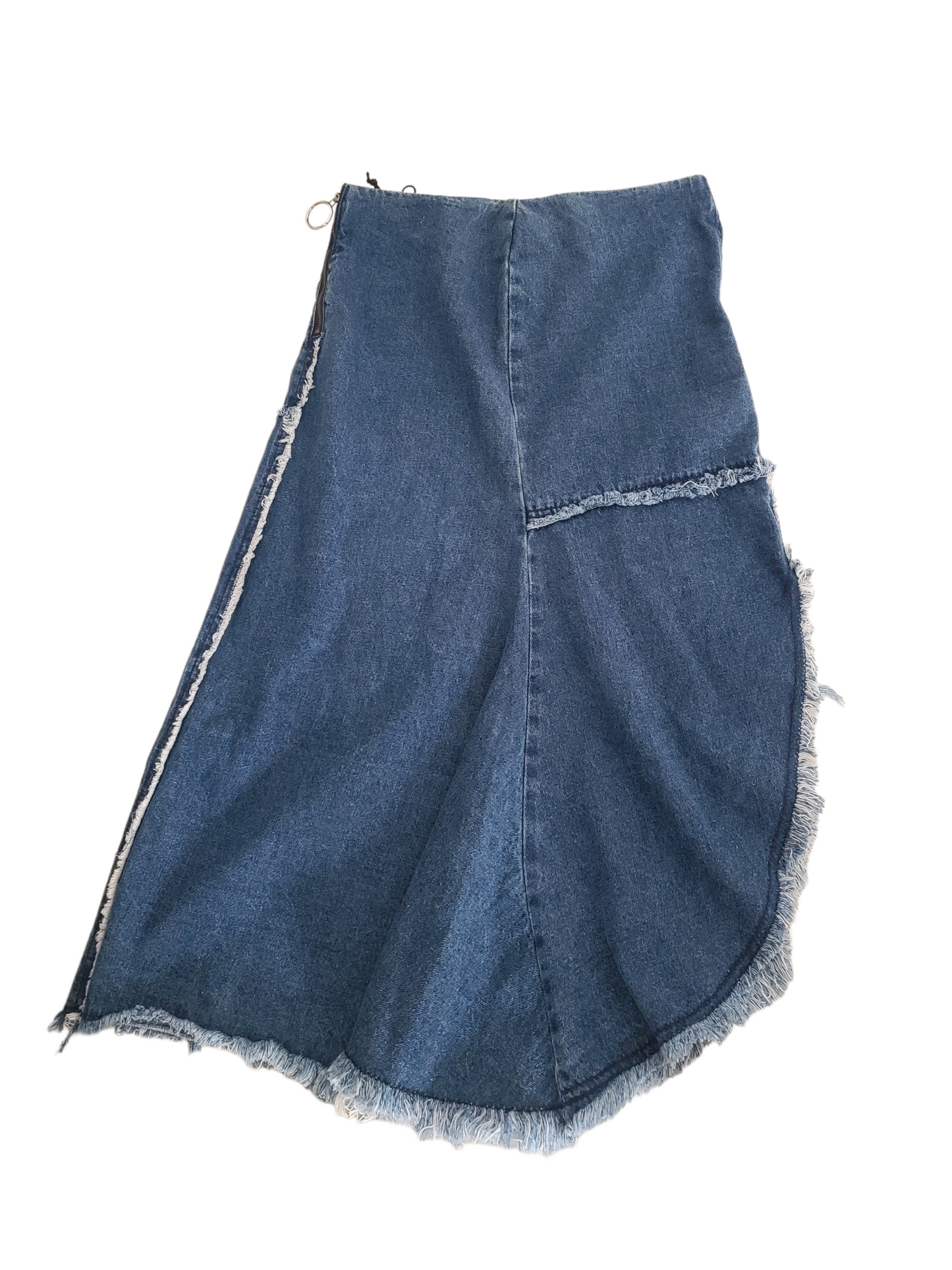 Maxi skirt en jean bohemian