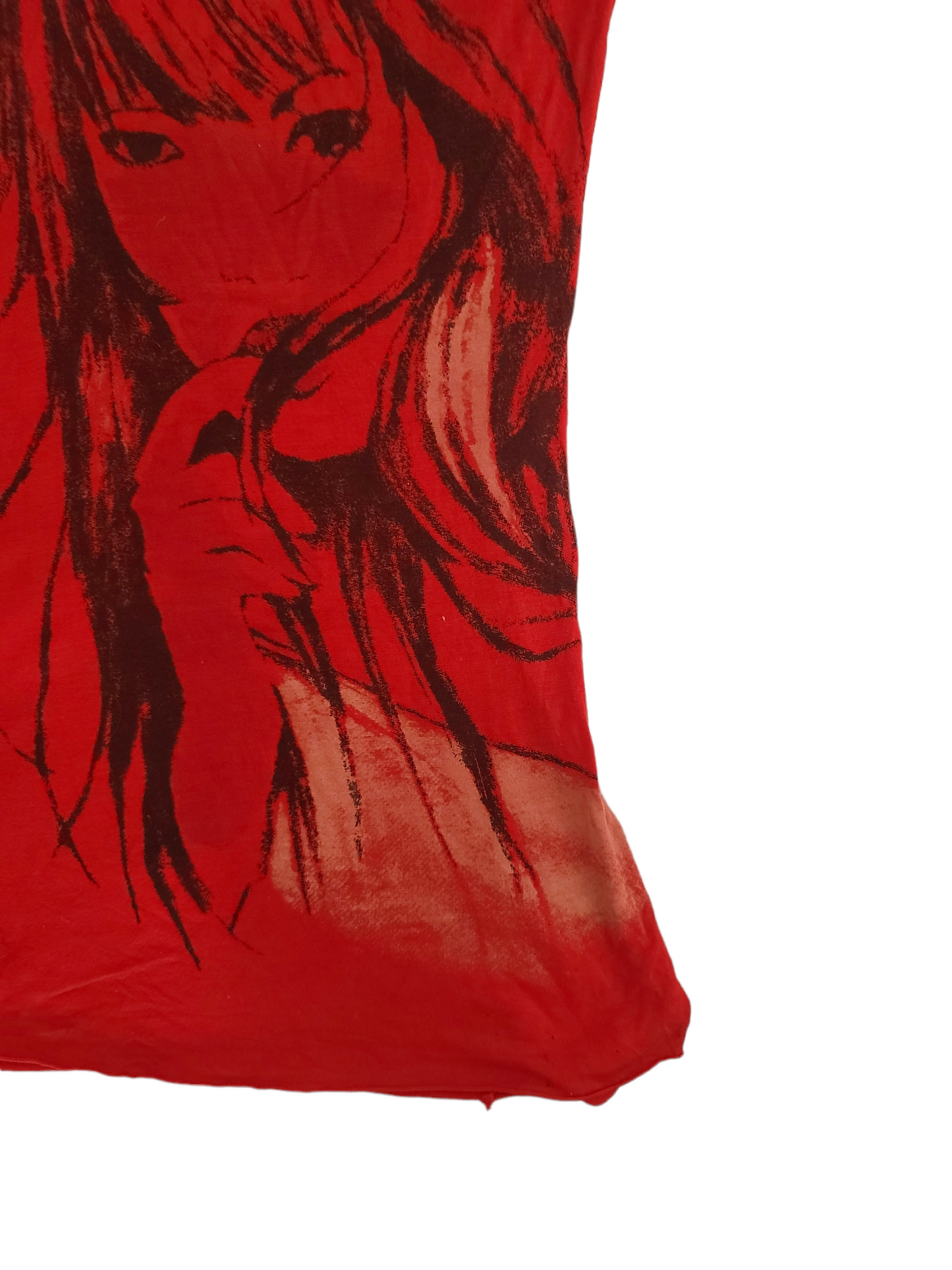 Gyaru printed y2k dress
