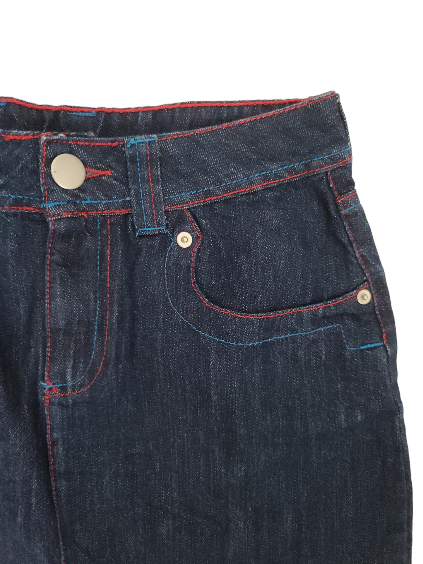 Vintage y2k jean mini skirt