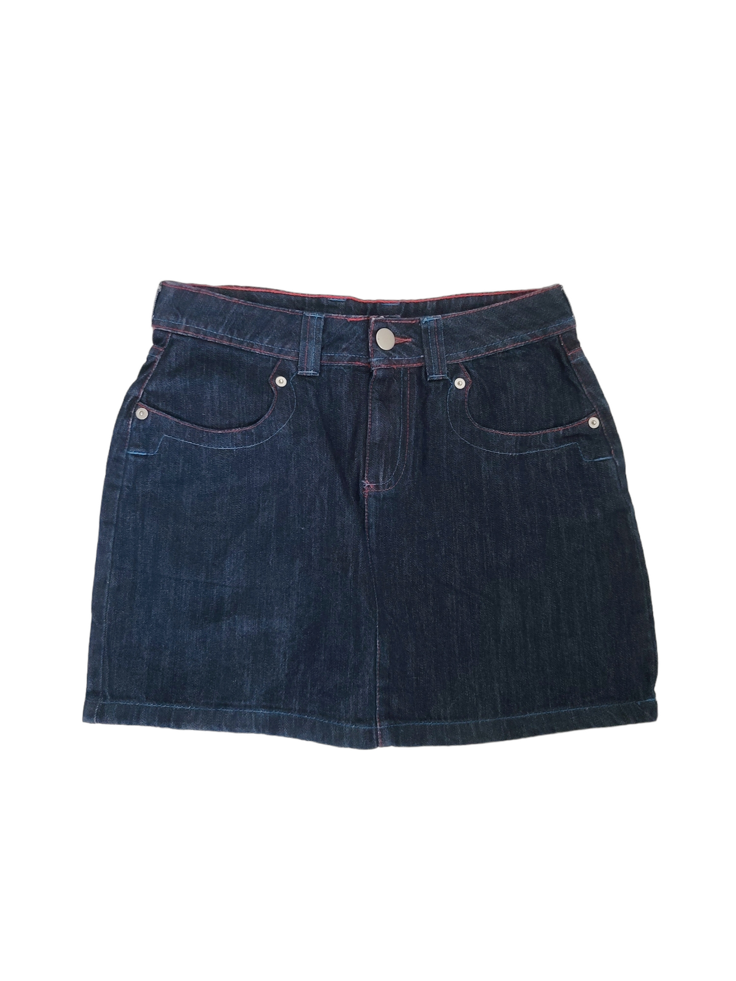 Vintage y2k jean mini skirt