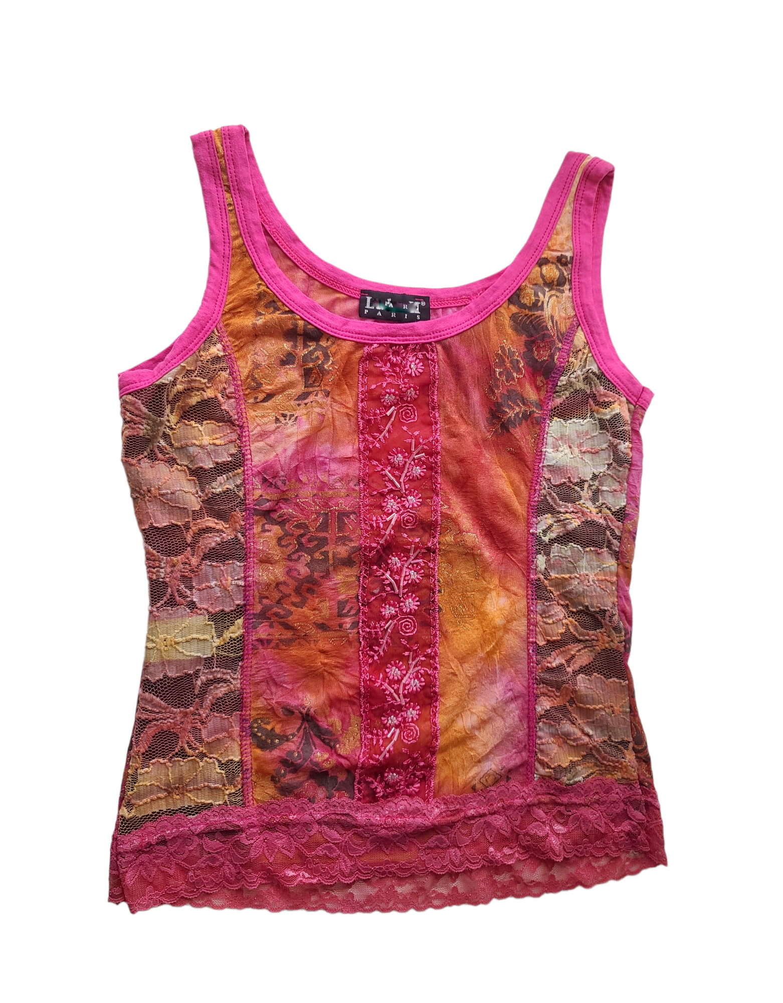 Fairy vintage y2k coquette pink top