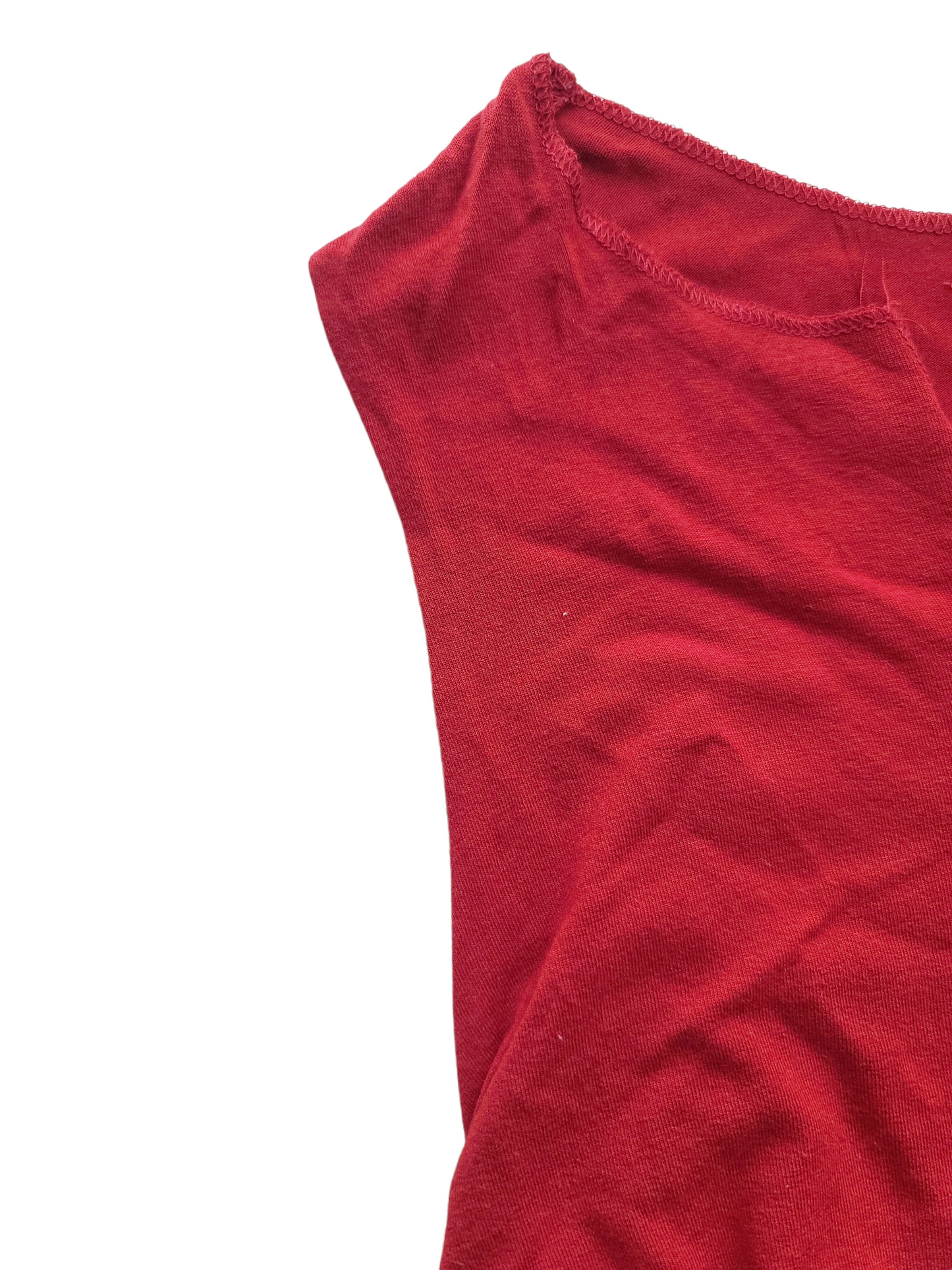 Y2k vintage street red tank top