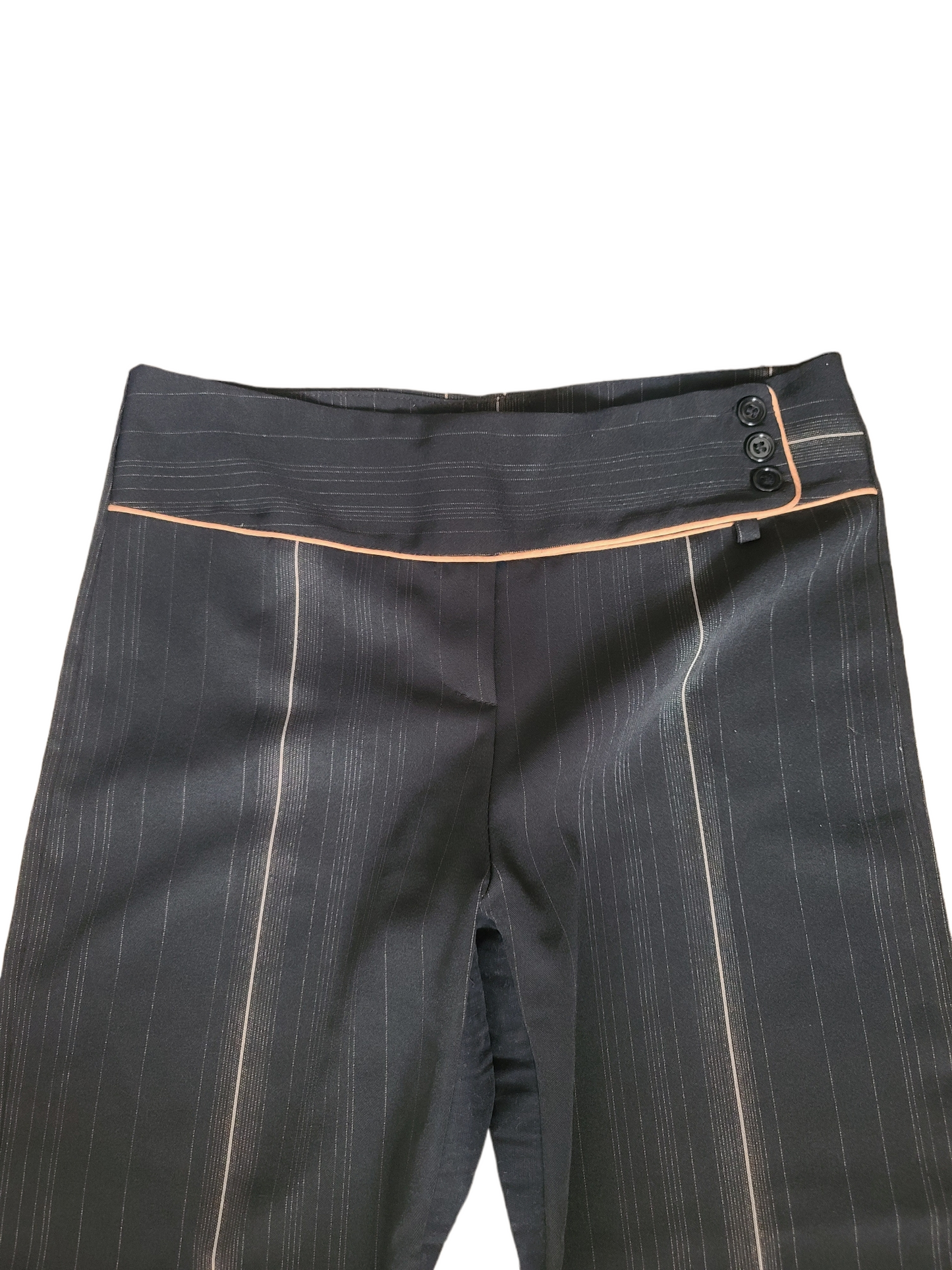 Vintage y2k vertical lines tailored pants