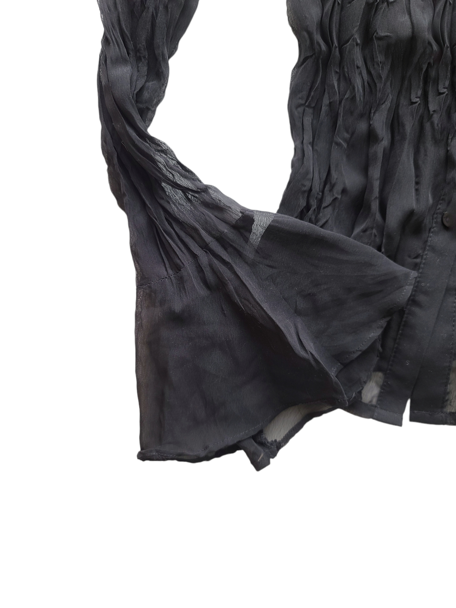 Fairy y2k vintage transparent black top - zimfriperie