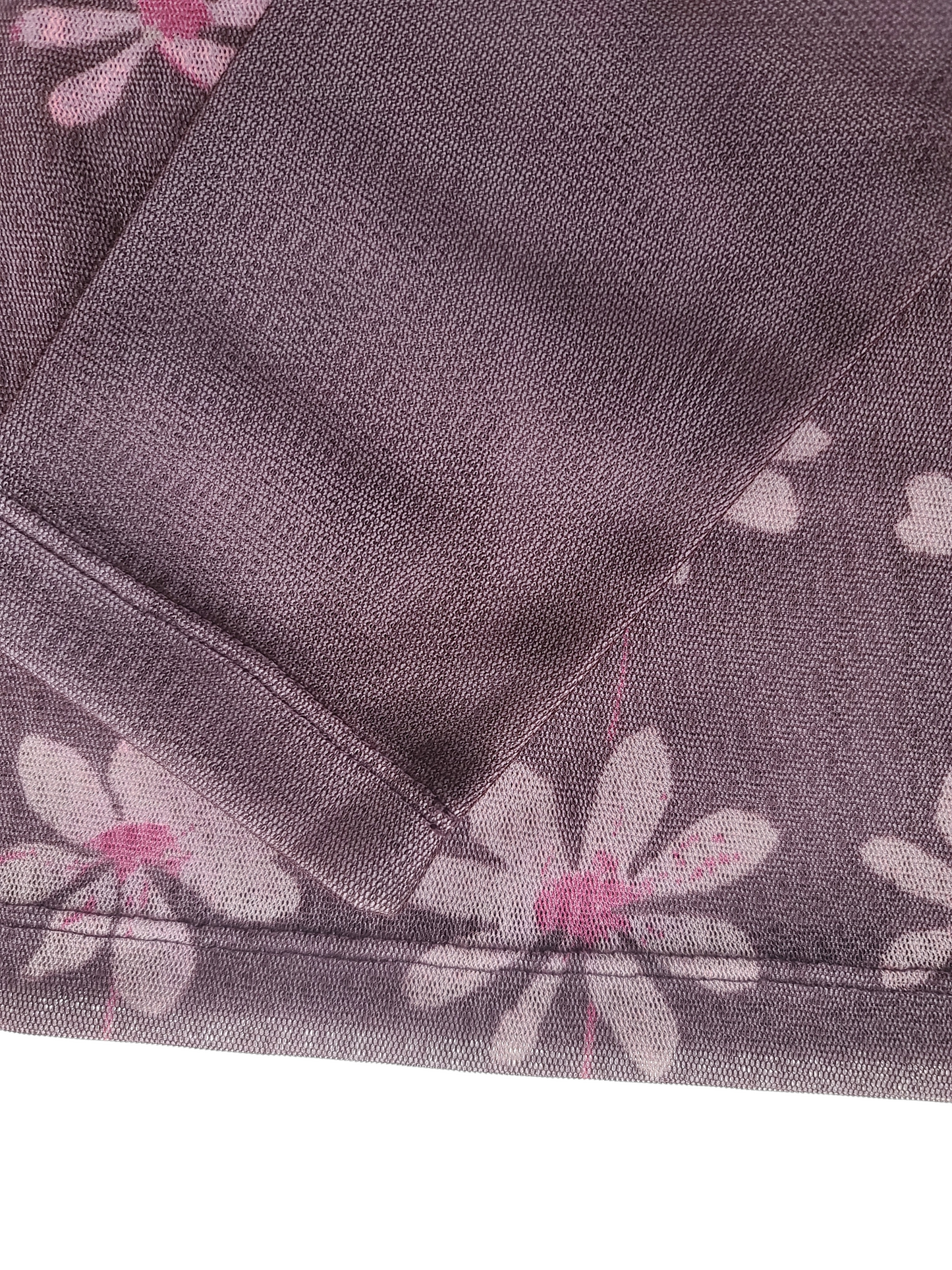Fairy mesh top flowers y2k