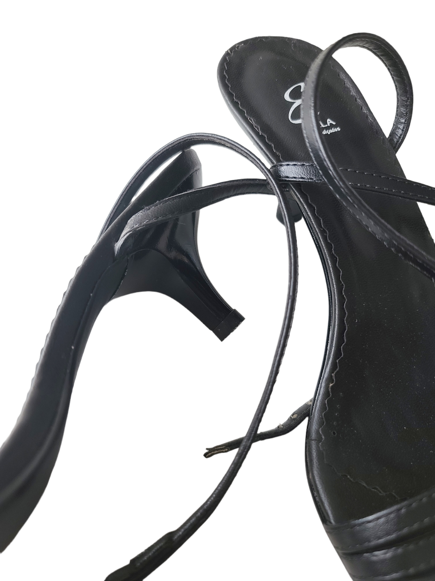 Y2k girly black shoes