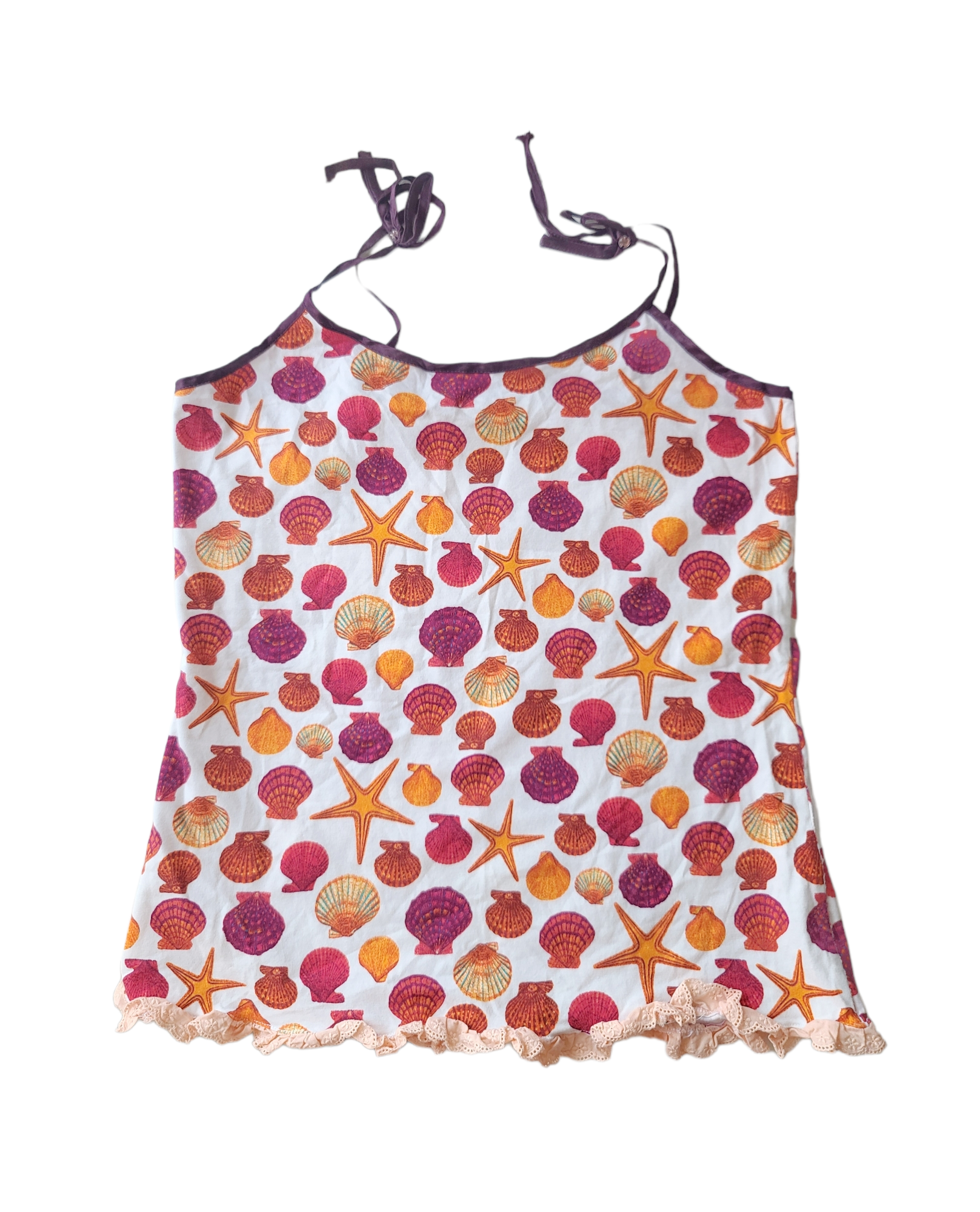 Mermaid shellfish y2k cami top - zimfriperie