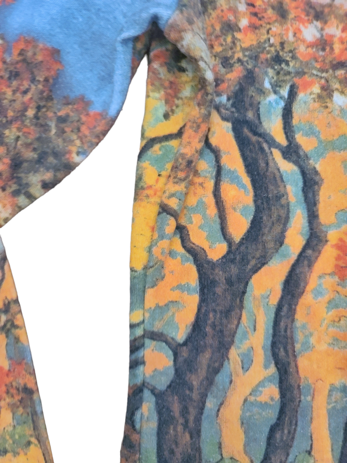 Archive vintage autumn printed top