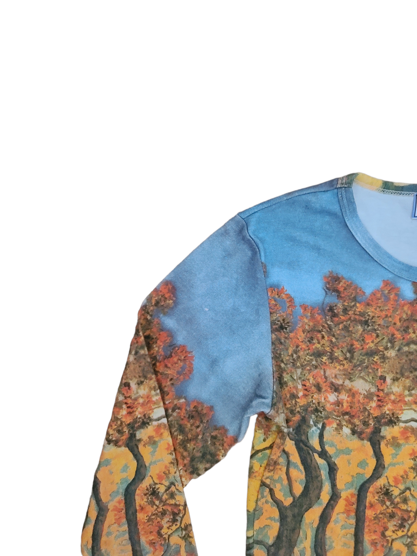 Archive vintage autumn printed top