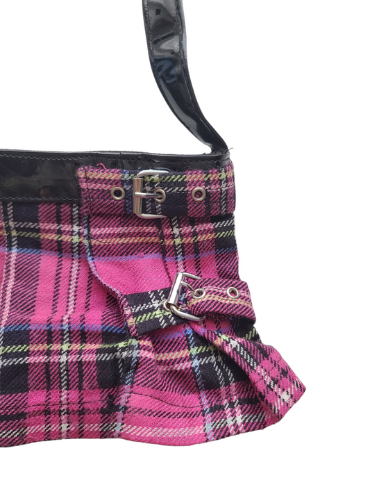 Harajuku emo y2k plaid bag