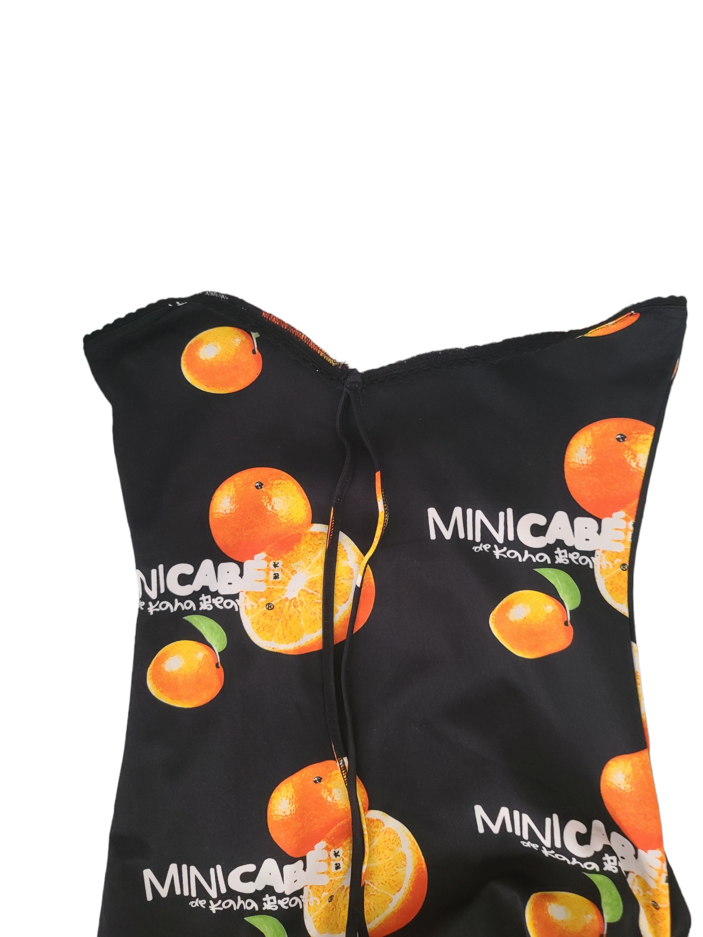 Cybery2k printed oranges gorpcore dress