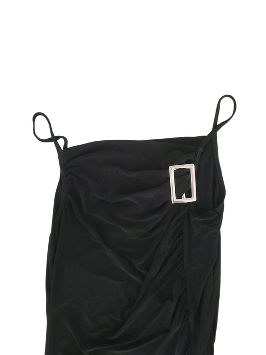 Y2k asymetric strap cami top