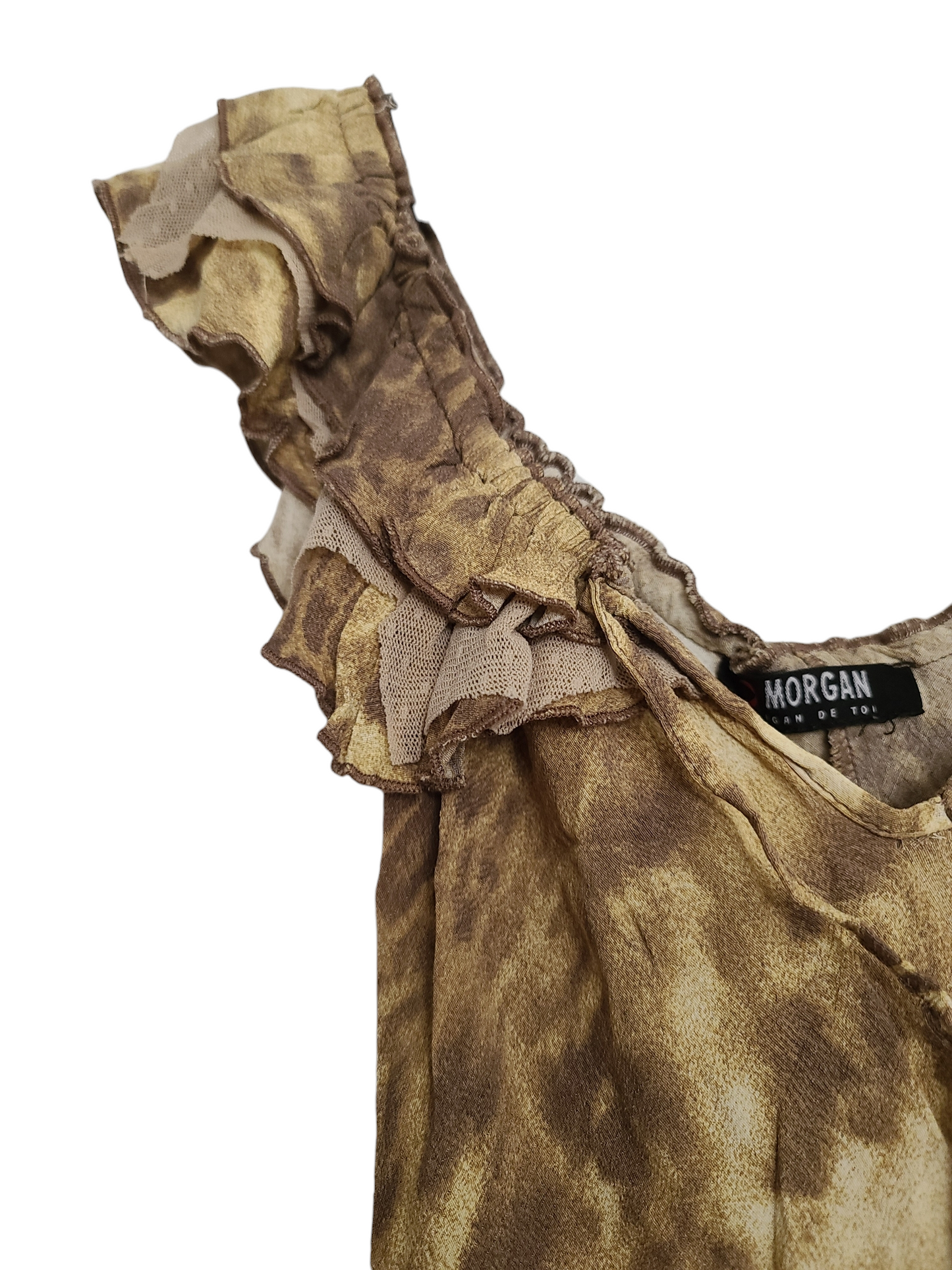 Y2k leopard Morgan de toi dress