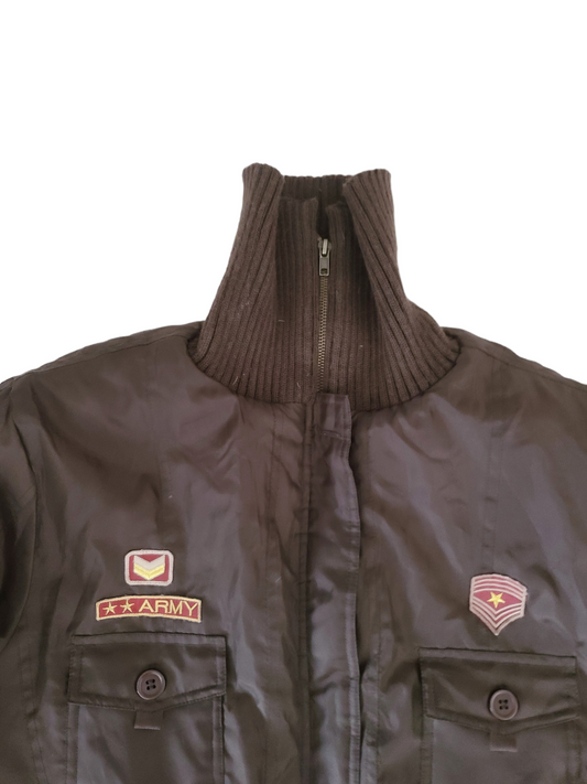 Vintage racing brown jacket