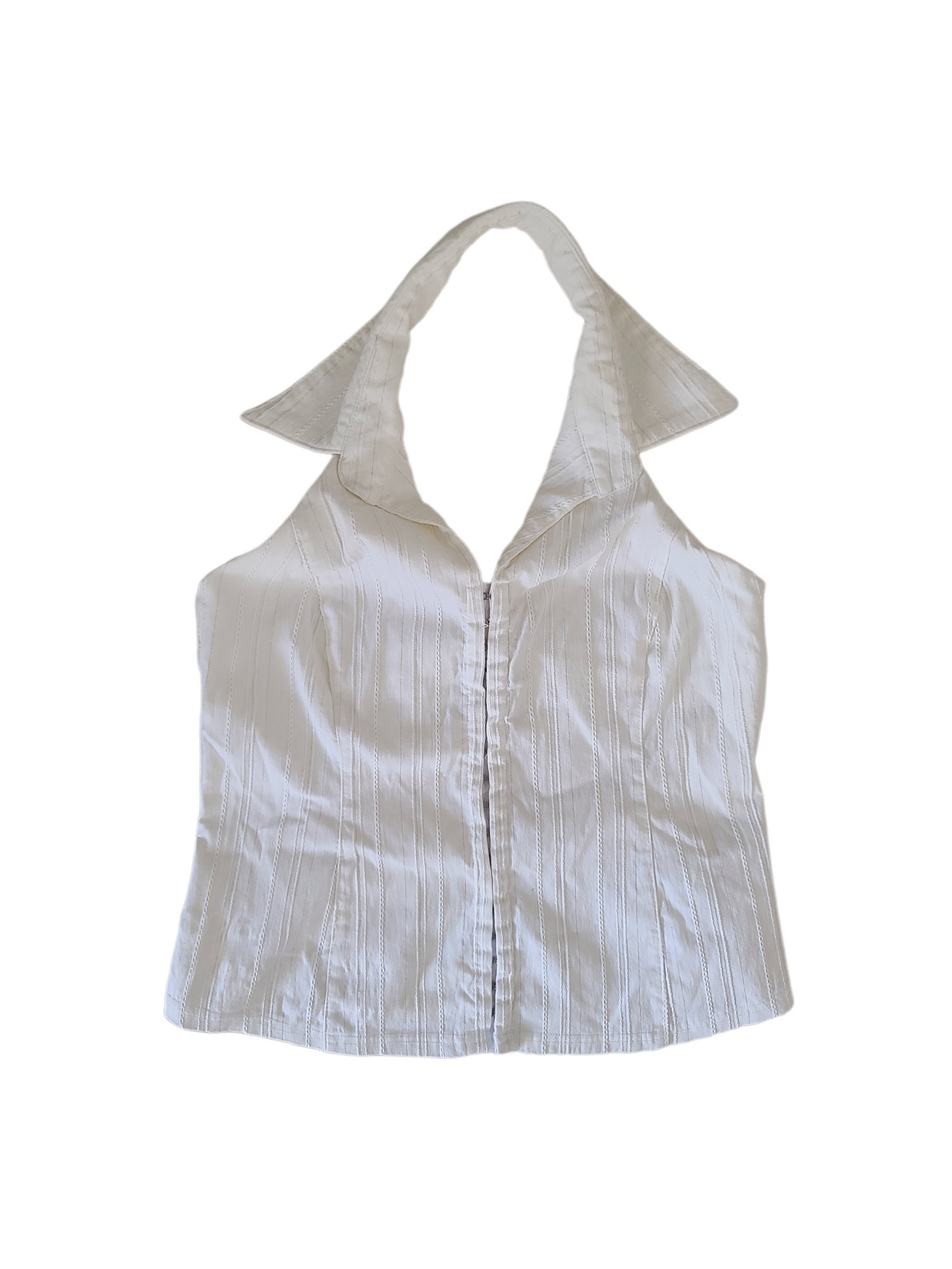 Y2k backless top shirt