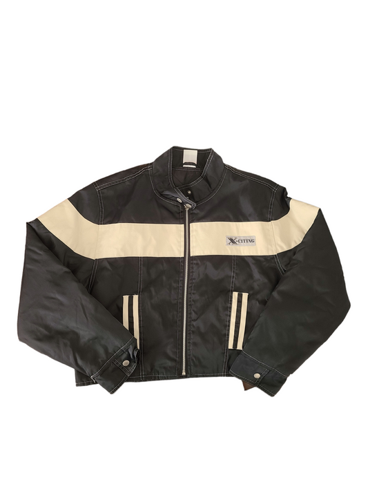 Vintage racing black jacket