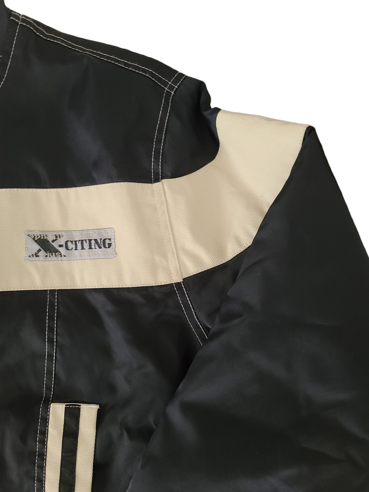 Vintage racing black jacket