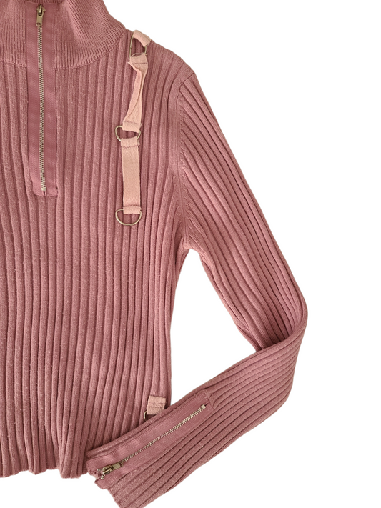 Cybery2k pink sweater