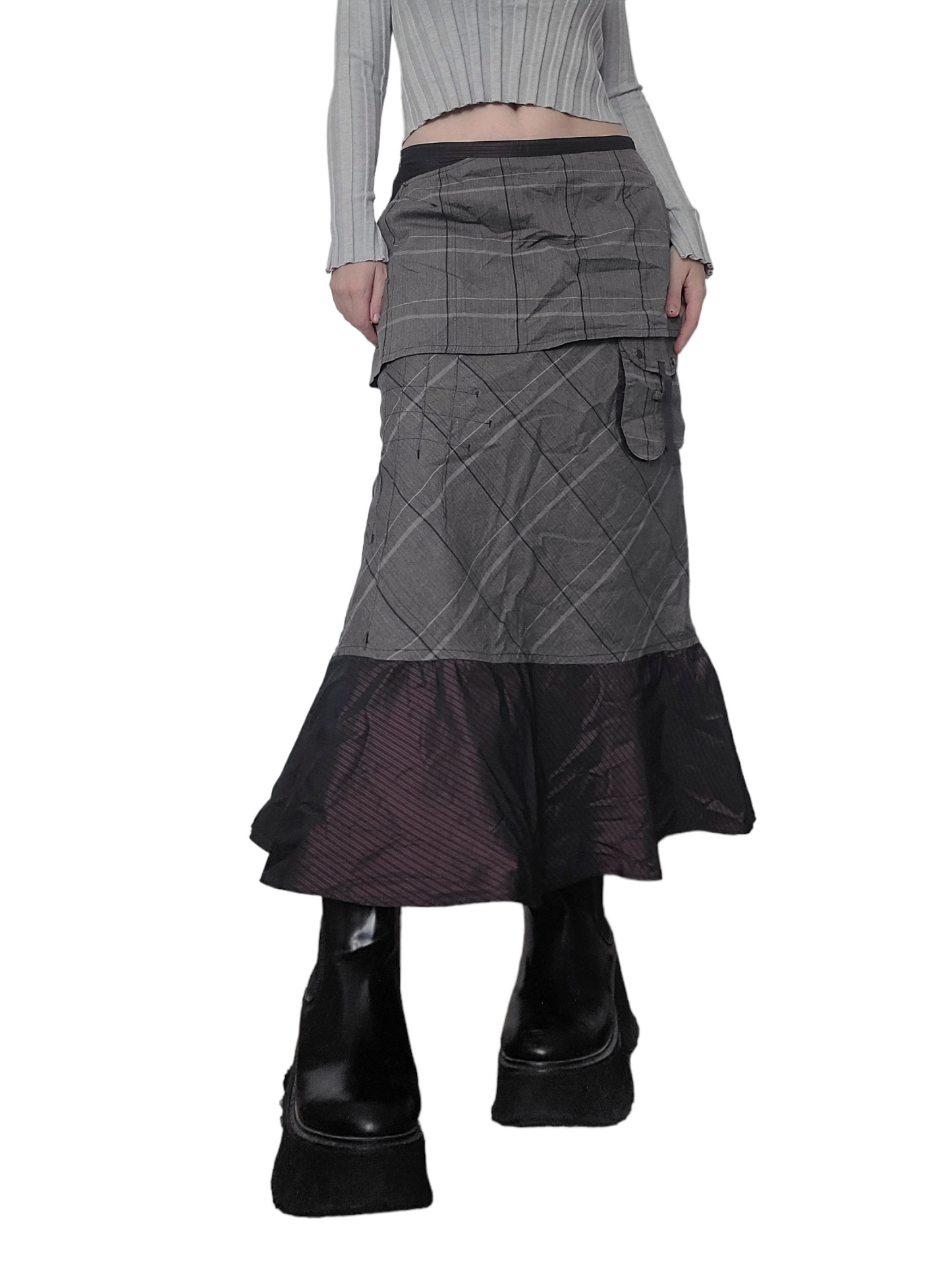 Y2k fairygrunge maxi skirt