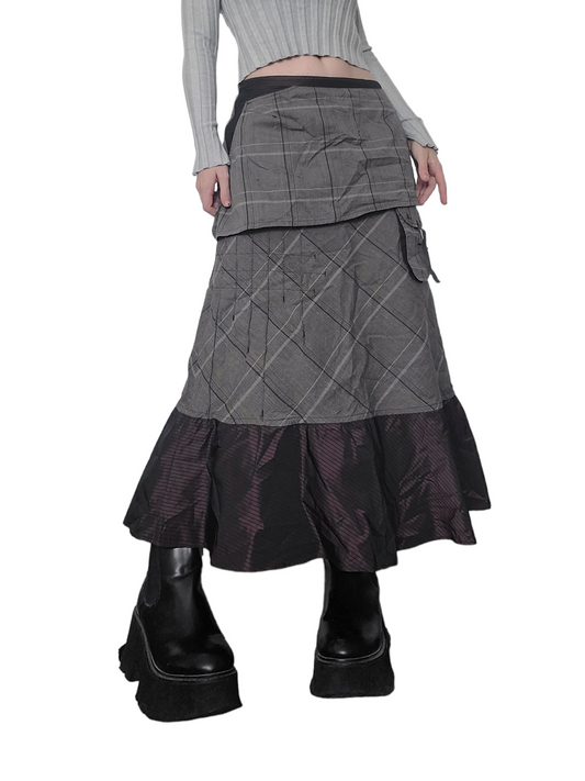 Y2k fairygrunge maxi skirt