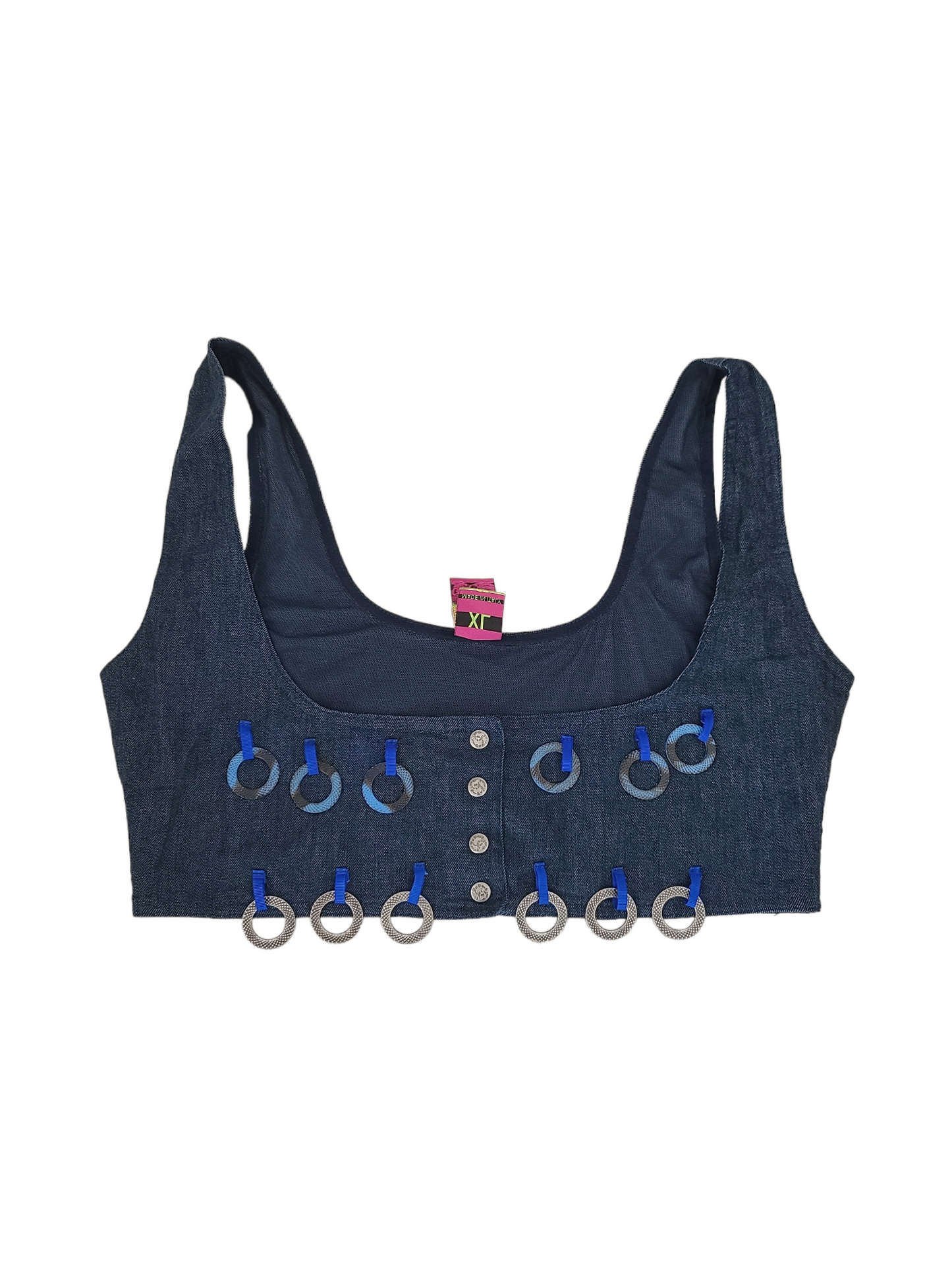 Cybery2k denim croptop