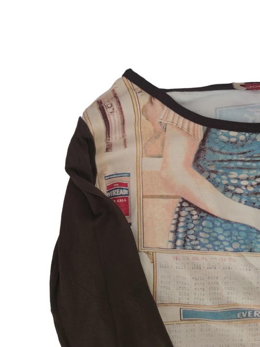 Cybery2k printed top