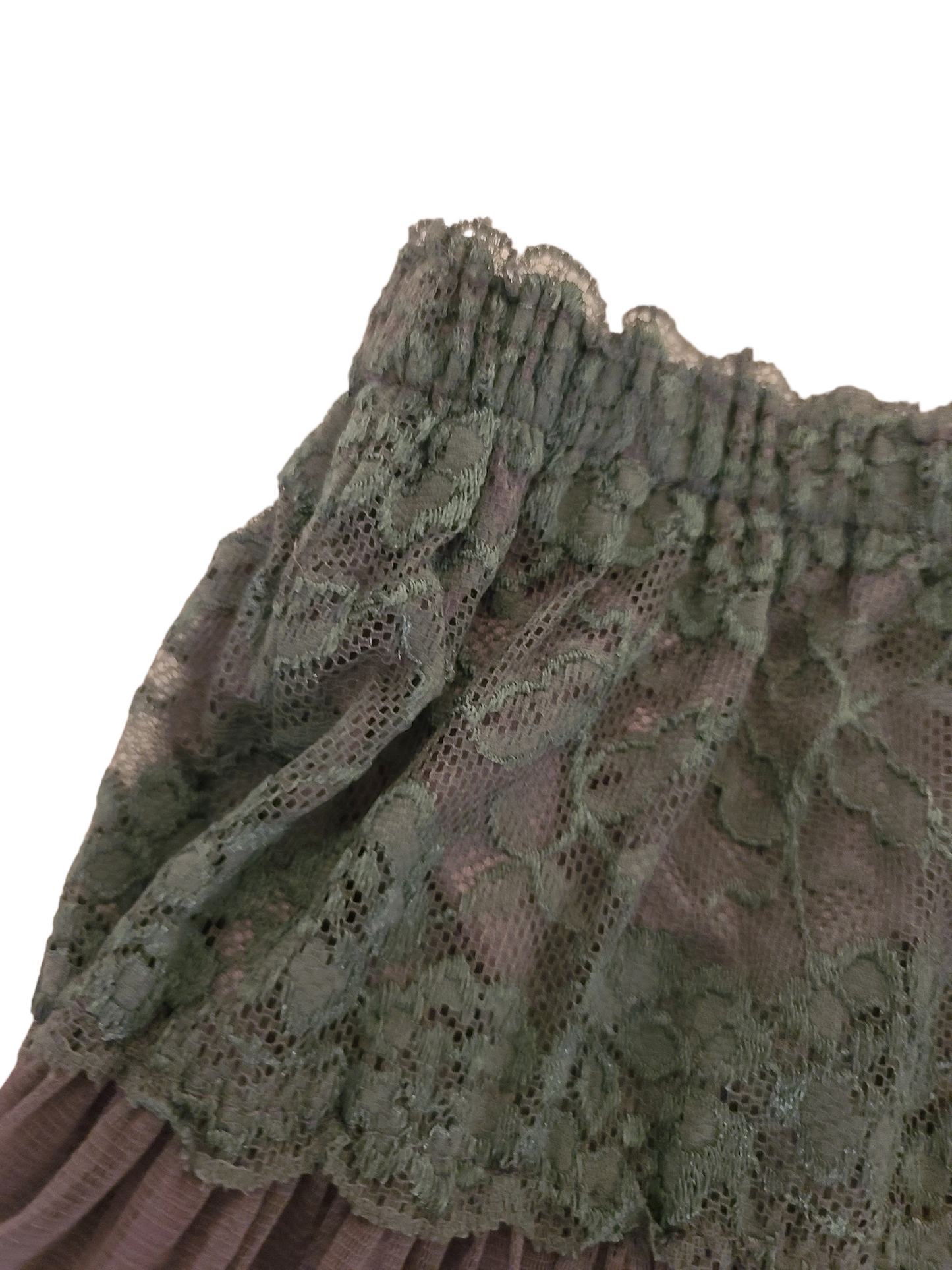 Y2k coquette fairy ruffled lace skirt