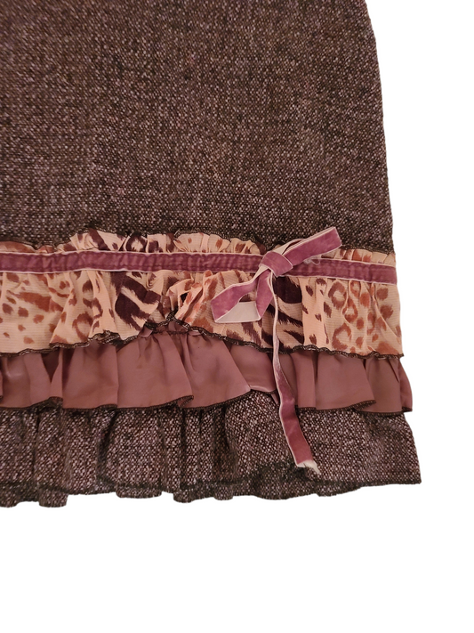 Coquette downtown y2k skirt