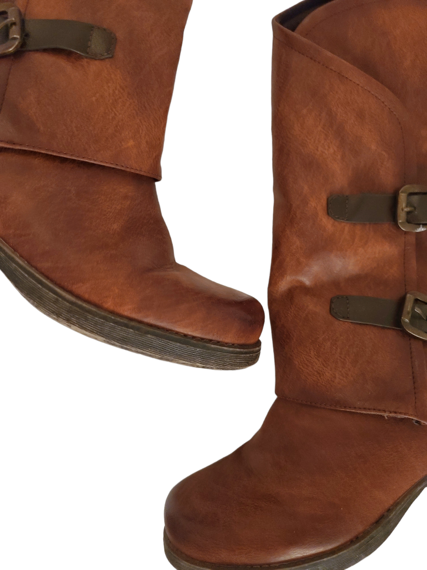 Vintage downtown earthytones boots