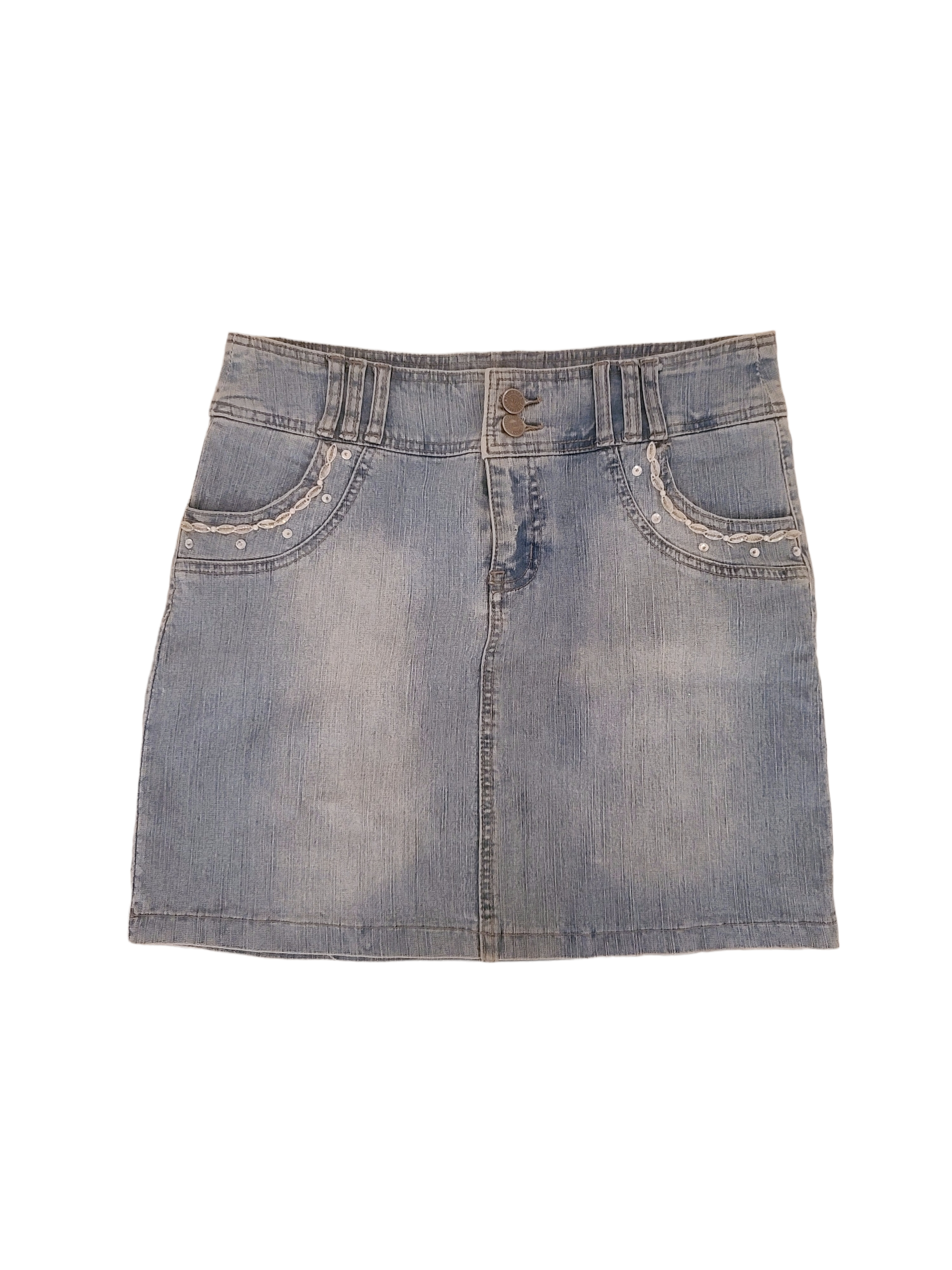 Denim y2k mcbling mini skirt – zimfriperie