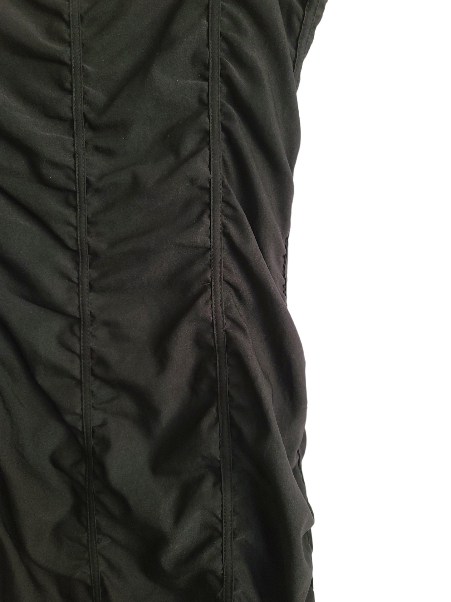 Cybery2k gorpcore black maxi dress