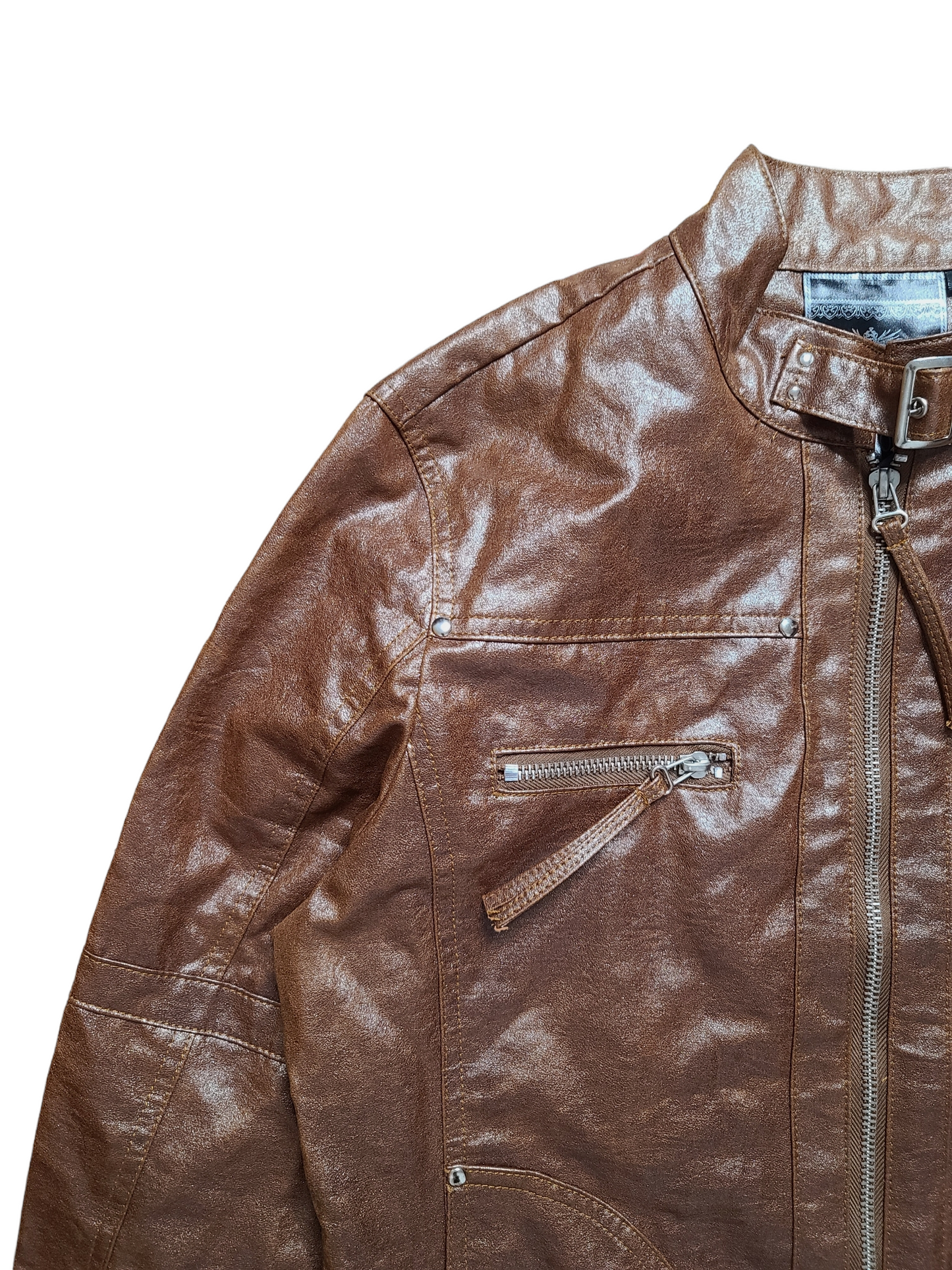 Brown y2k jacket