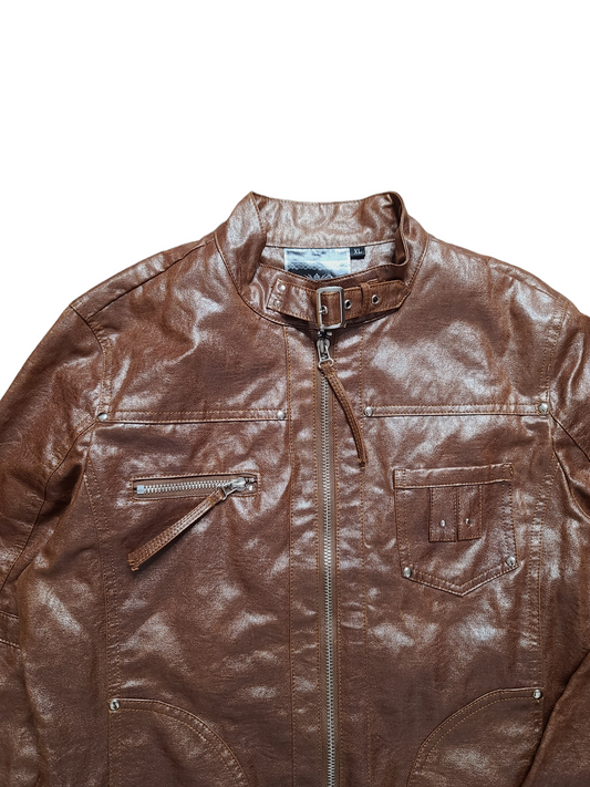 Brown y2k jacket