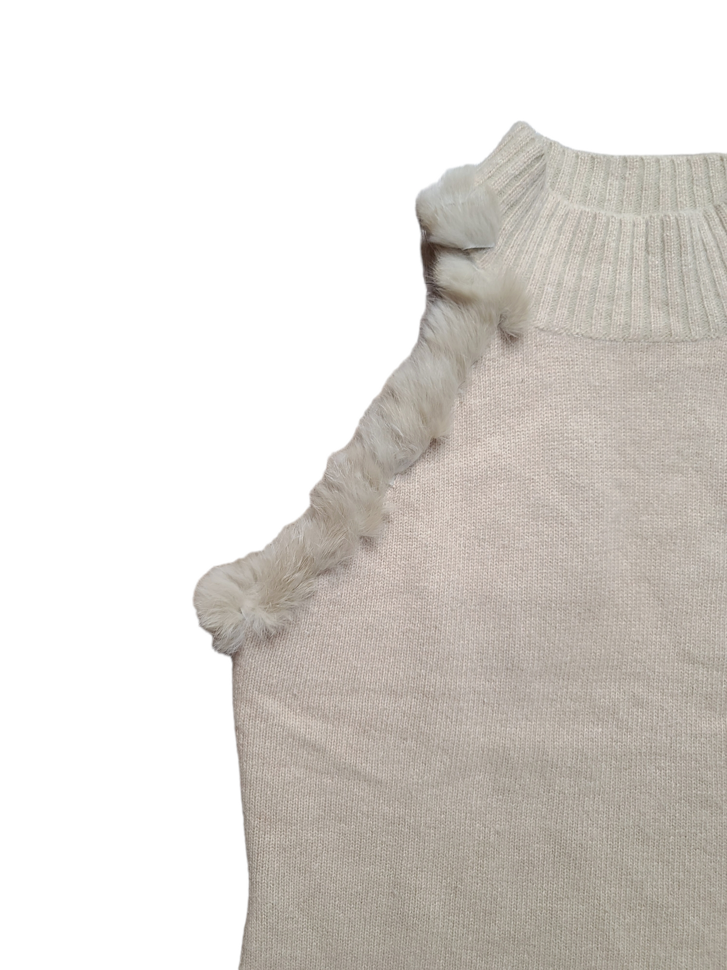 Vintage old money sleeveless sweater