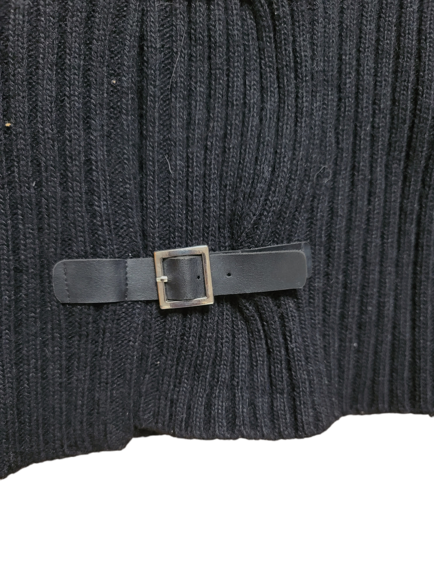 Cybery2k ribbed black sweater