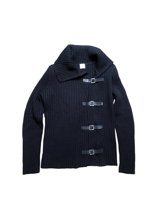 Ribbed y2k cybery2k vintage sweater 