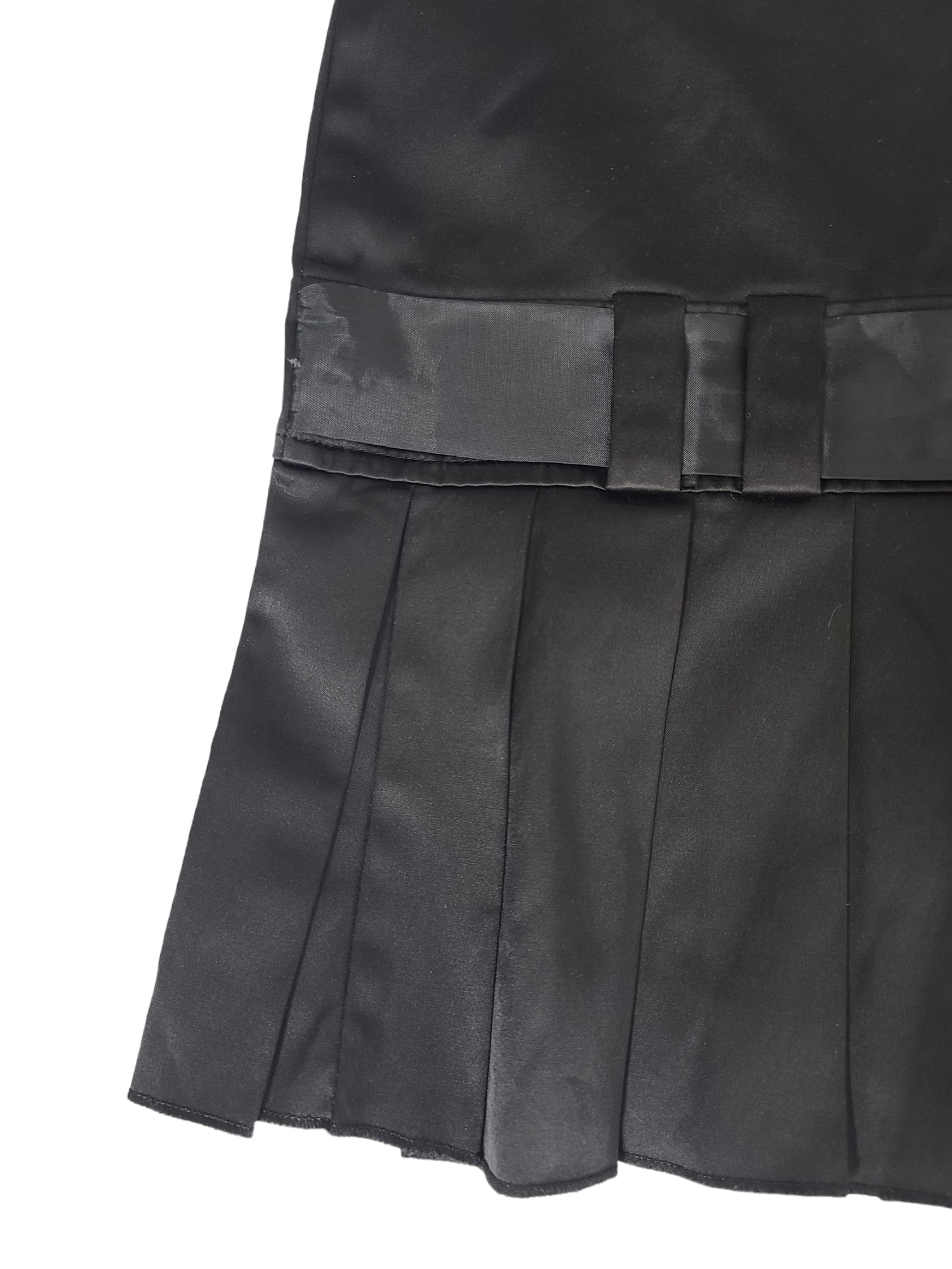 Y2k coquette pleated black mini skirt - zimfriperie