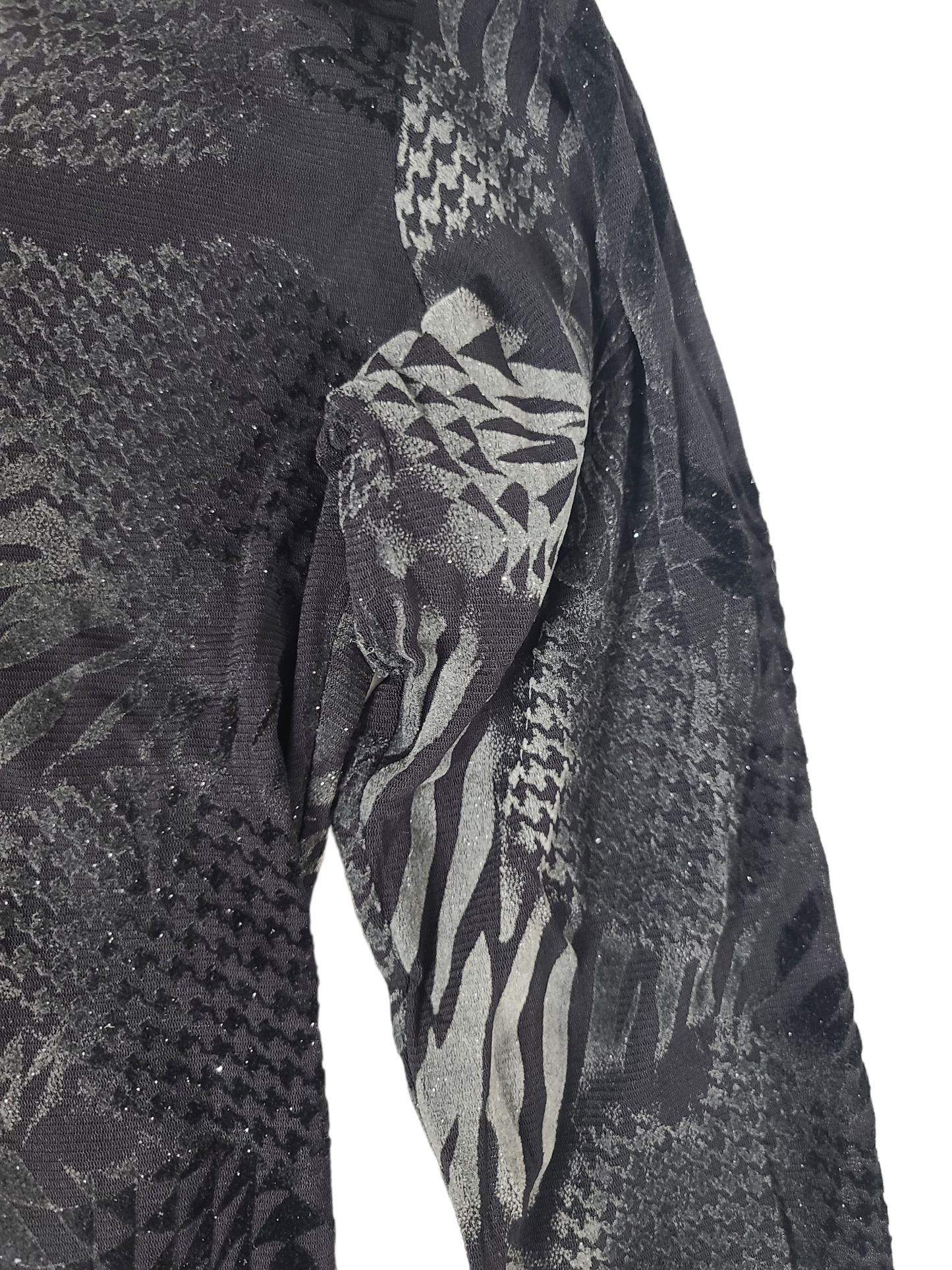 Y2k mesh fairy glitter top