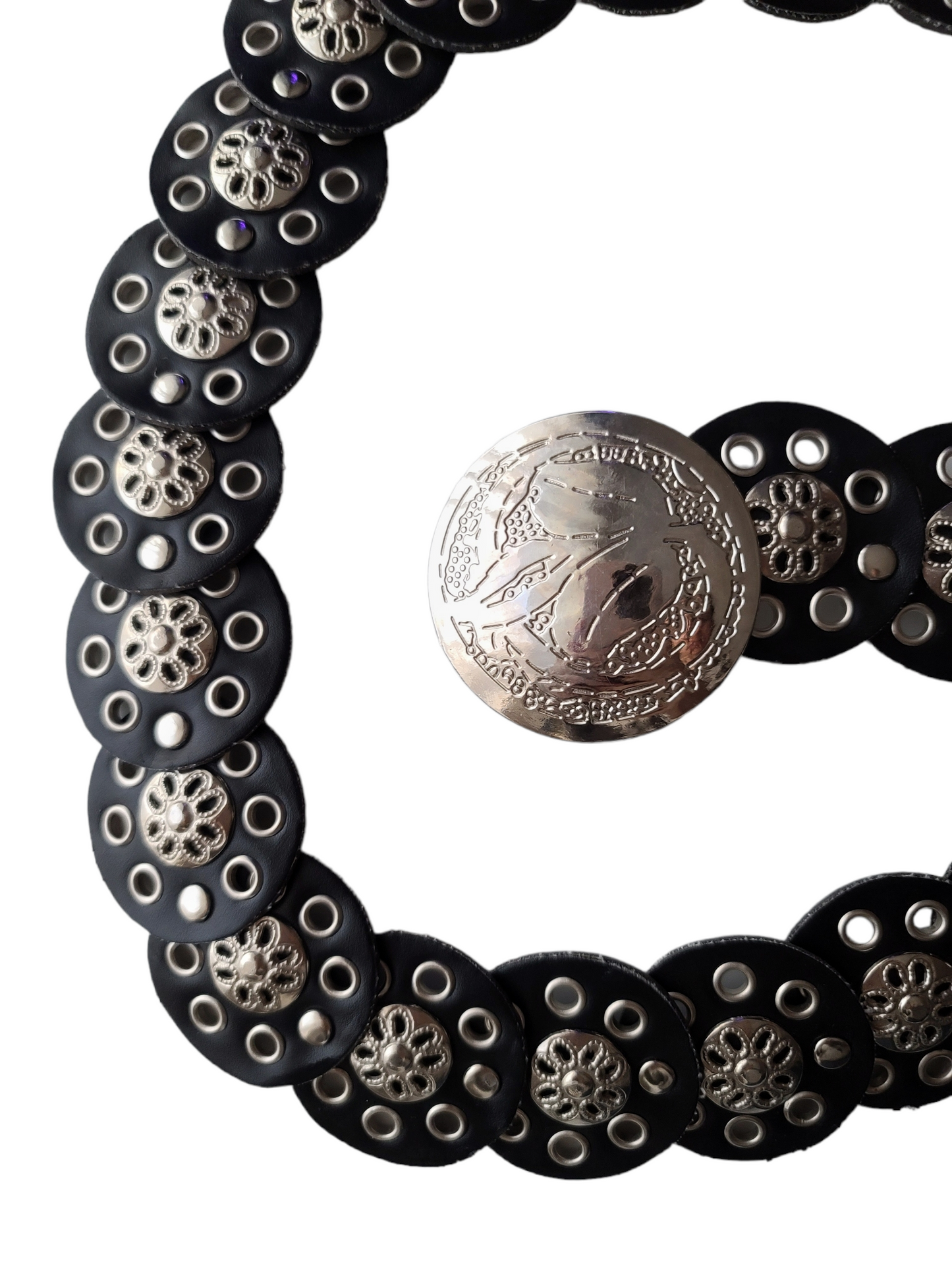 Y2k bohemian disc belt