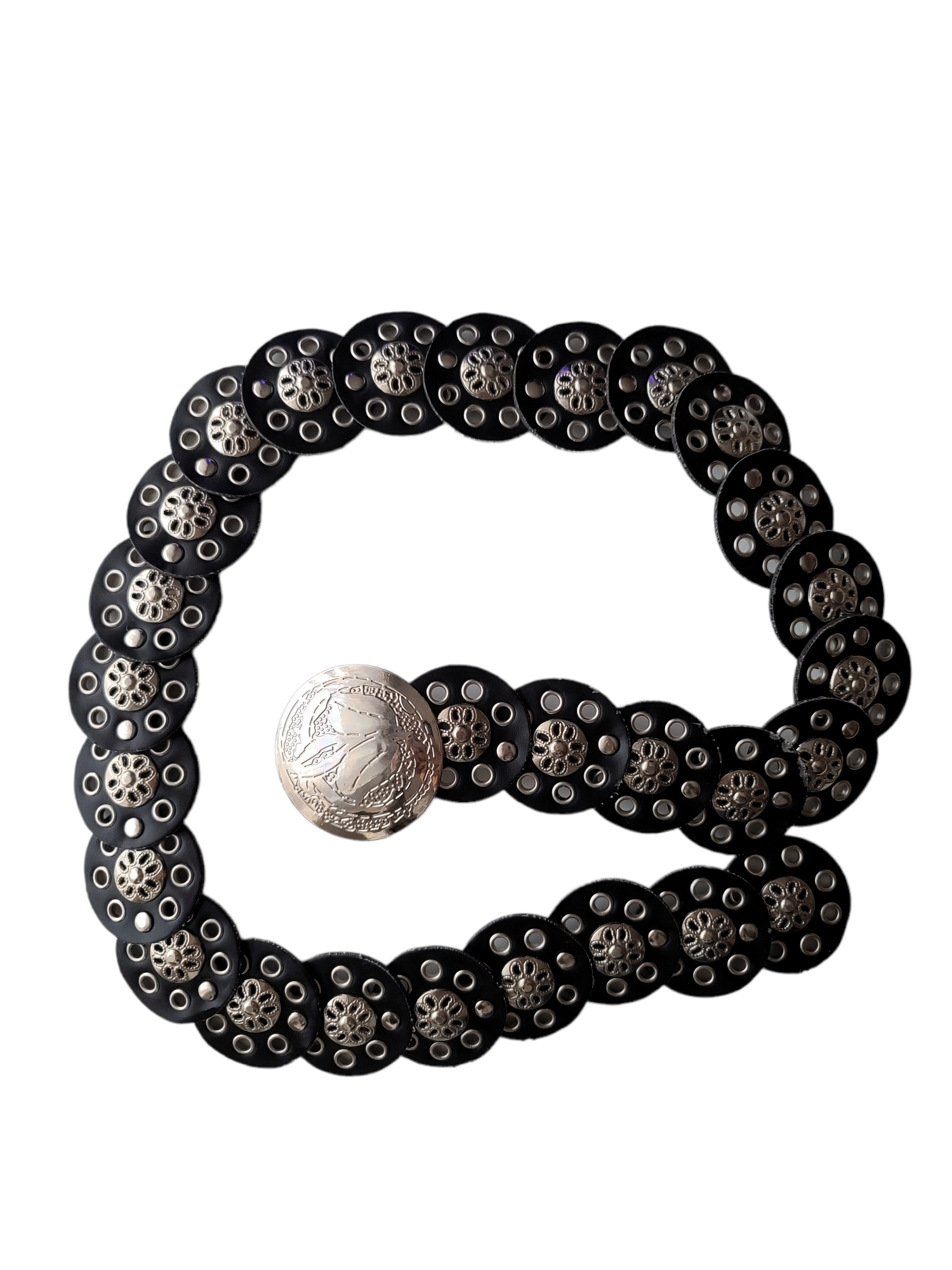 Y2k bohemian disc belt