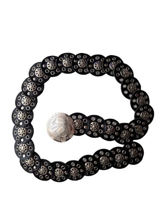 Y2k bohemian disc belt