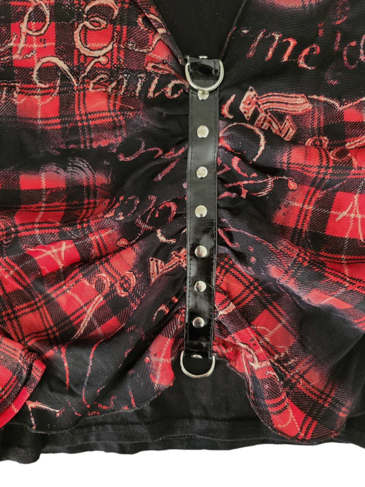 Cybery2k emo grunge top