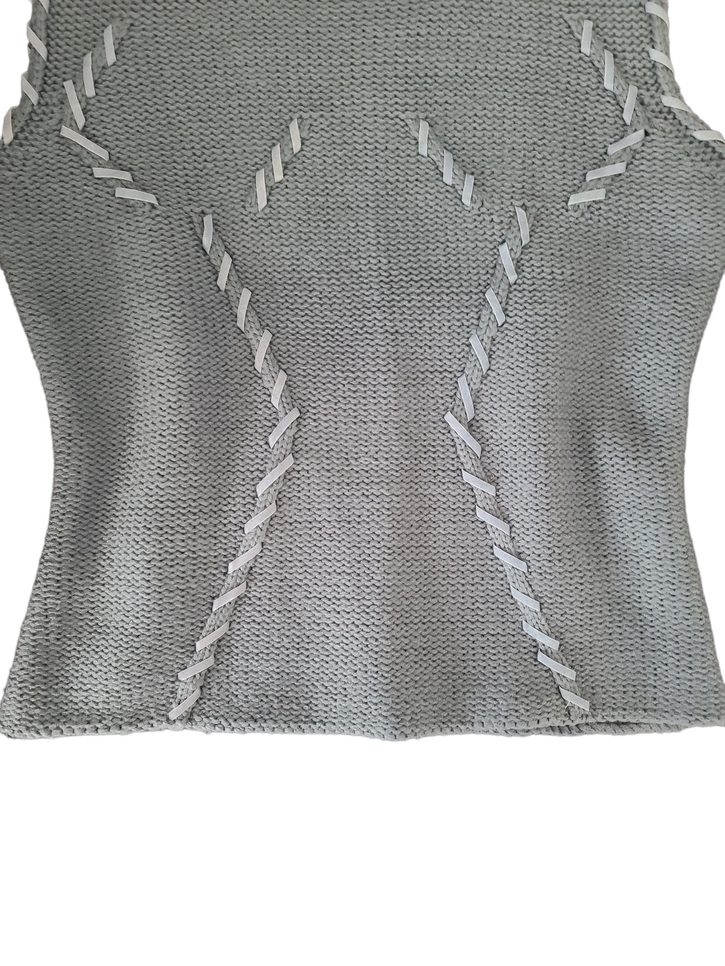 Subversive basics y2k sleeveless sweater