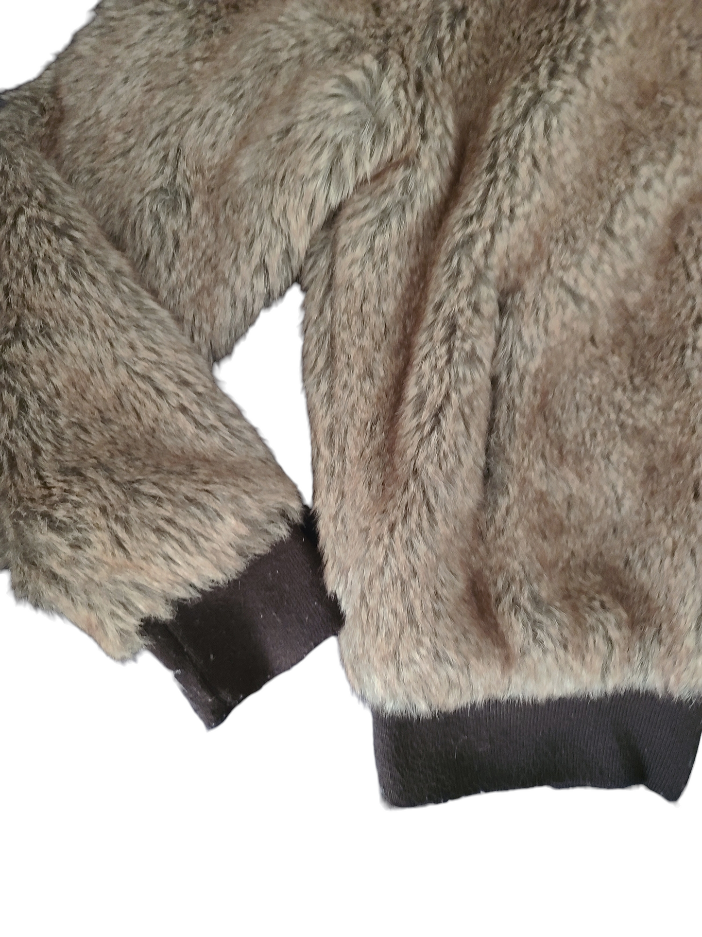 Vintage y2k faux fur jacket