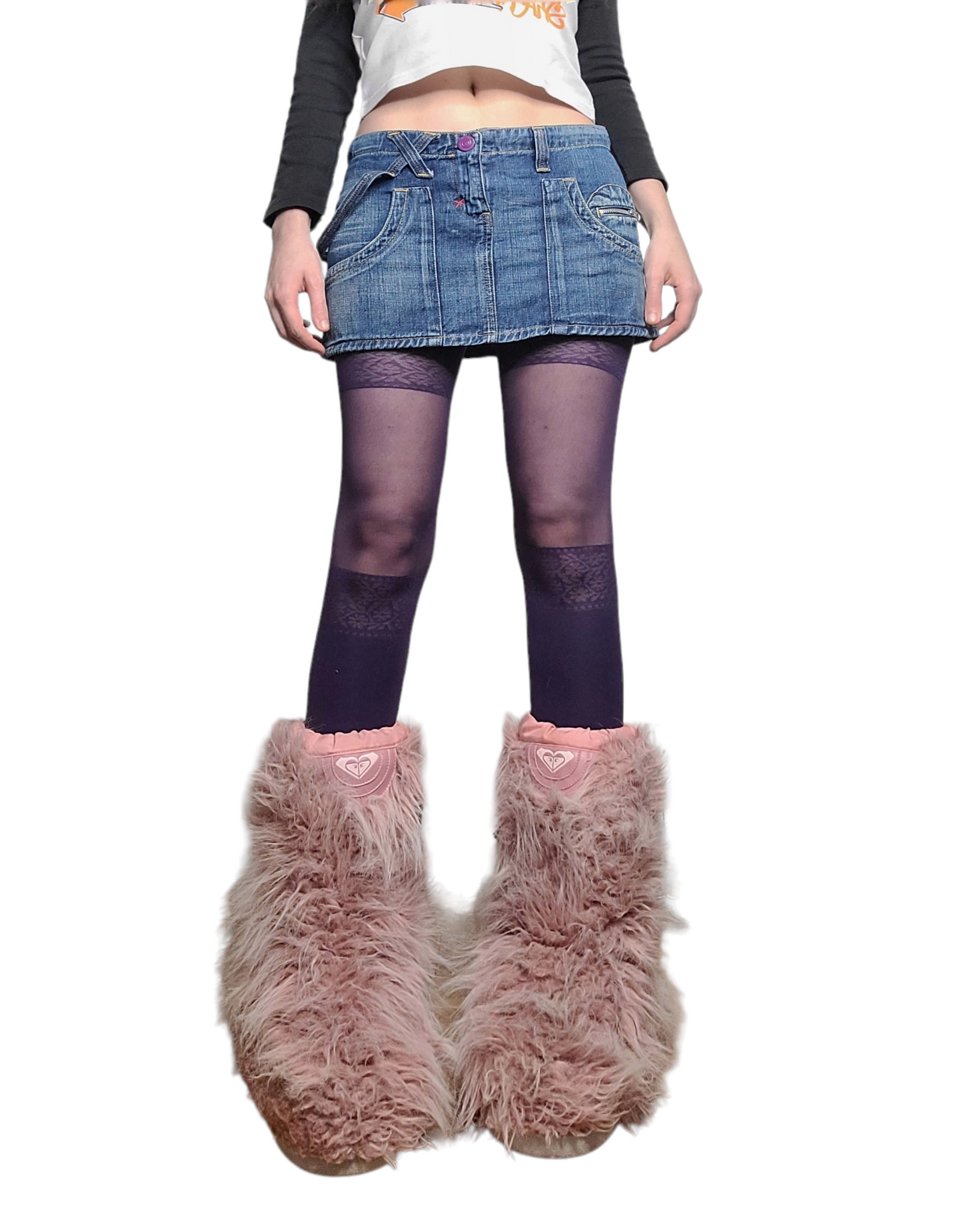 Harajuku denim 90s skirt