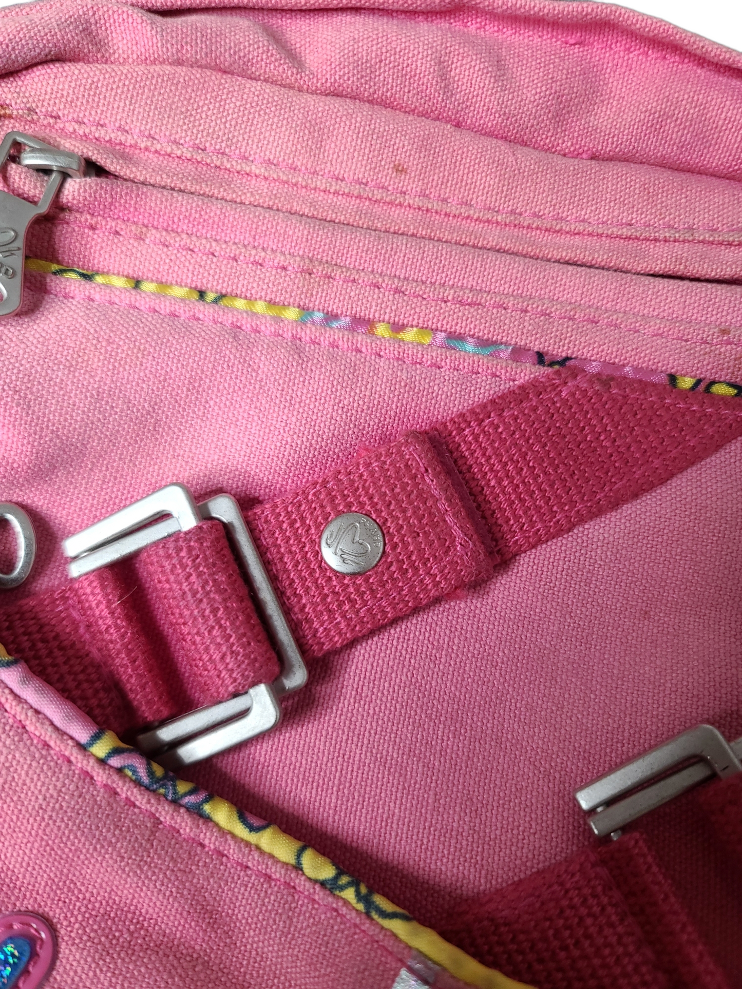 Pink kidcore y2k bag