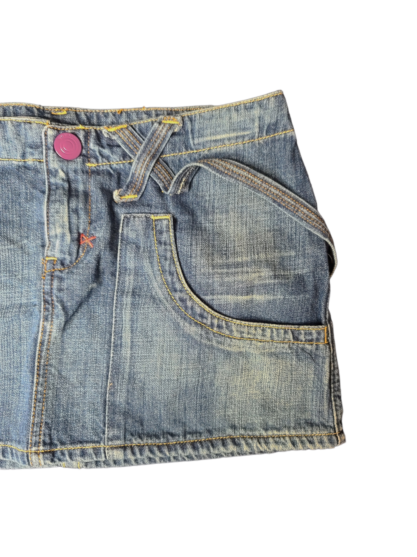 Harajuku denim 90s skirt