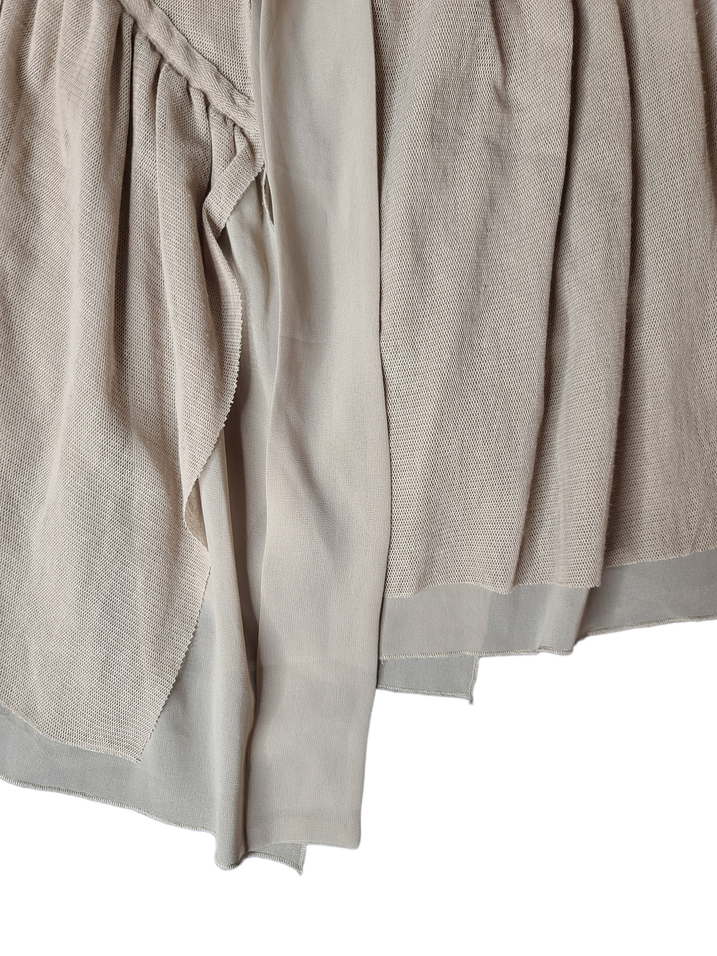 Y2k mesh dystopian skirt