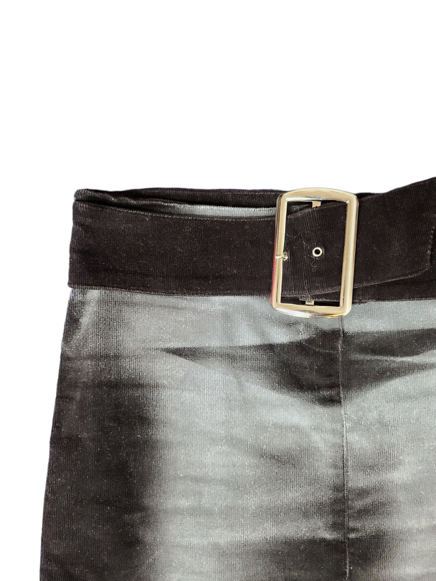 Y2k mcbling denim velvet skirt